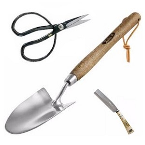 outils de jardin japonais