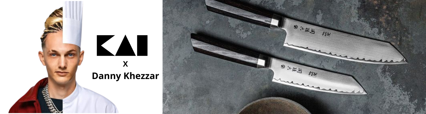 Couteau de cuisine Kai danny Khezzar